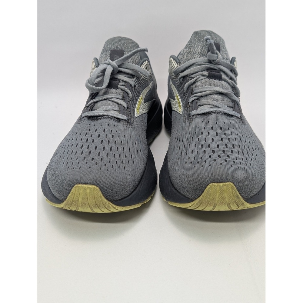 Brooks Ghost 16 Men's Running Walking Shoes Grey Yellow 1104181D040 Size 11 Dg - Picture 2 of 12